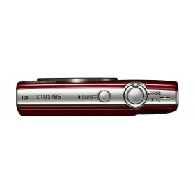 Canon IXUS 185 Digital Compact Camera ( Black / Red )